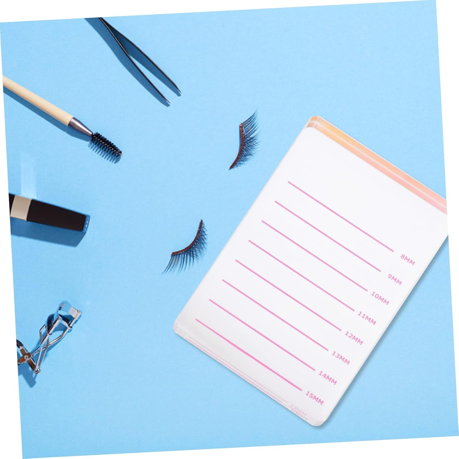 Minkissy 3Pcs Grafting Eyelash Blooming Plate Lash Operation Platform for Eyelash Extensions Grafting Pad Beauty Tool for Lash Bed Use