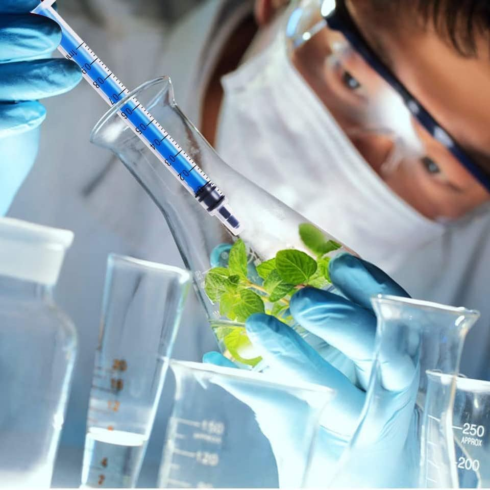 100Ml Syringe with 31.5 Inch Plastic Tube for Glue Dispensing, Scientific Laboratory, Watering, Filtration, Pet Feeding(2 PCS) image number 4