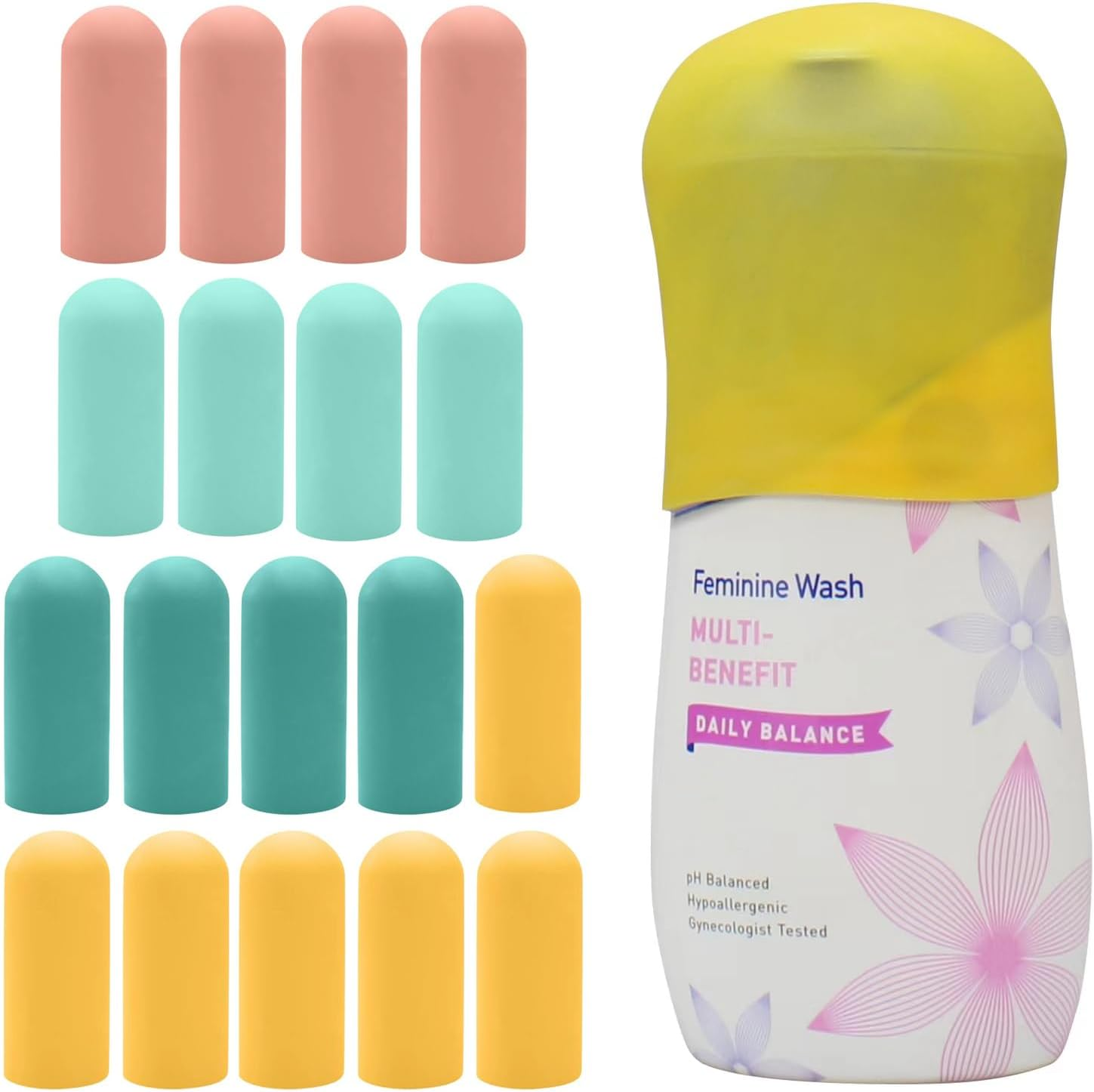 TRANOMOS 8 Pack Silicone Bottle Covers, Travel Essentials for Women Men, Travel Size Toiletries, Cruise Ship Essentials, Accessories Luggage, Travel Must Haves, Elastic Sleeves for Leak Proofing