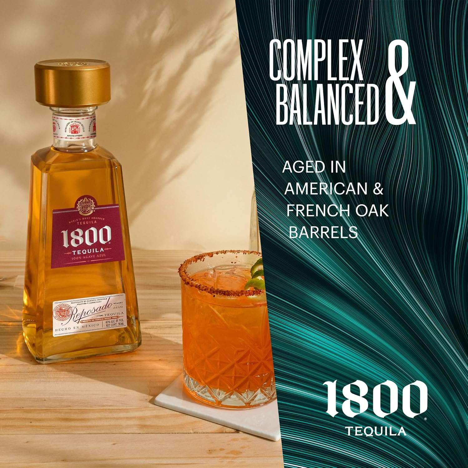 1800 Reposado Tequila Reserva 700Ml image number 4