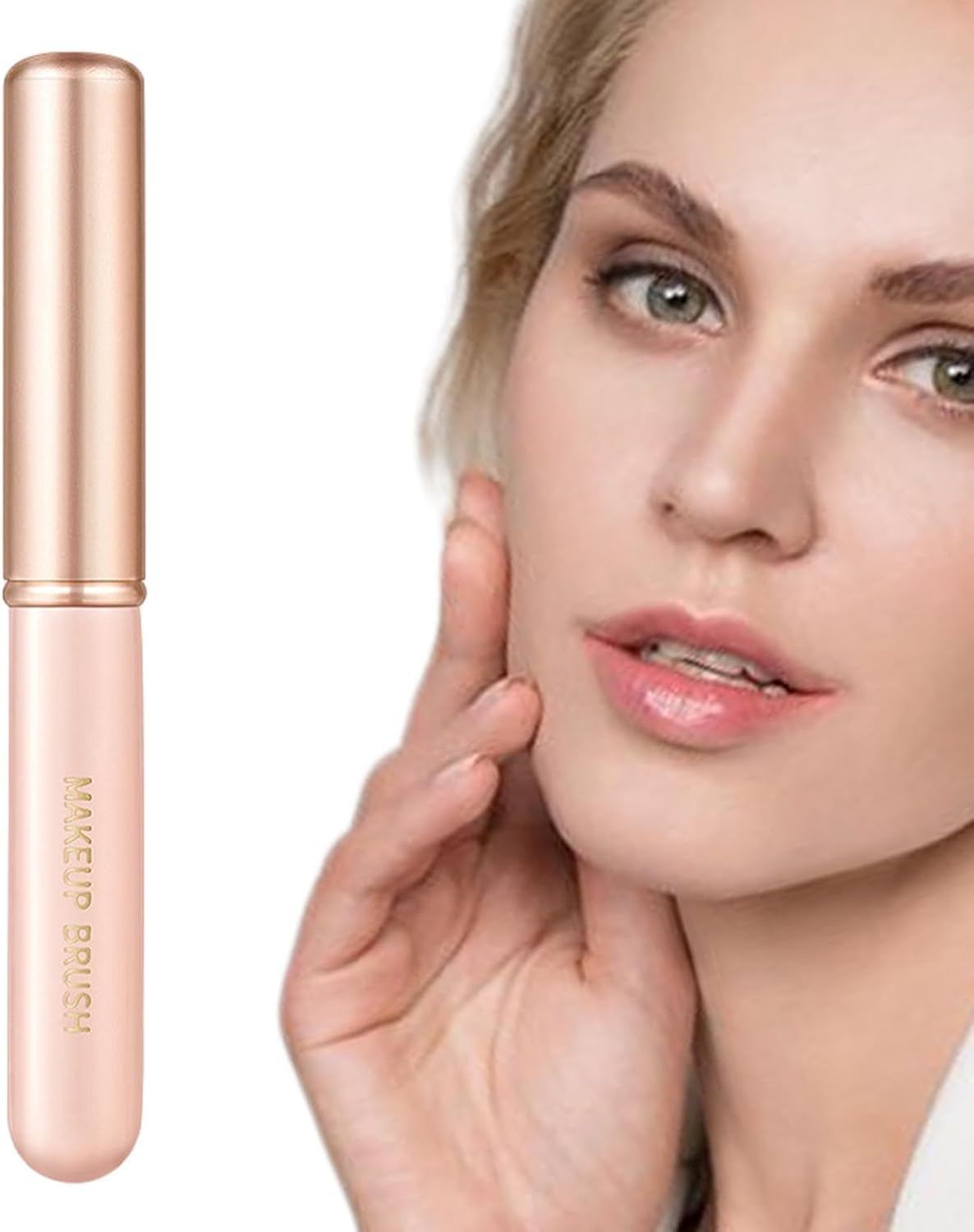 Lip Brush Concealer Brushes | Lipstick Concealer Brushes - Lipstick Applicator Brushes, Multi-Functional Lip Smudger Brush, Lip Makeup Tool for Beginners Borato image number 2