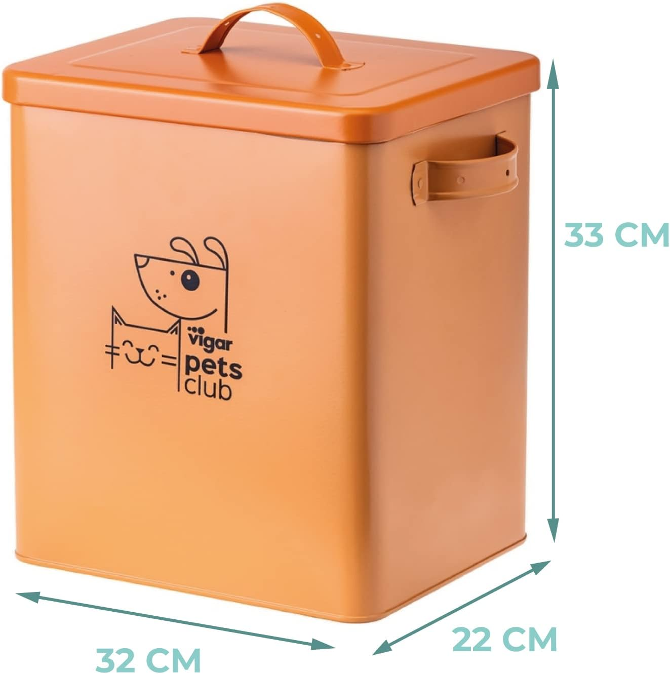 Vigar Pets Club Food Storage Container, 12 Litre Capacity image number 1