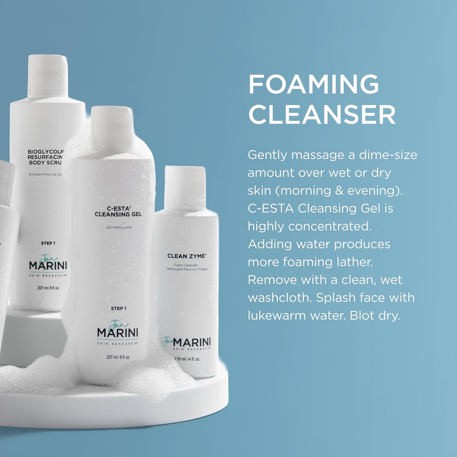 Jan Marini C-ESTA Gel Cleanser - 237 Ml image number 1