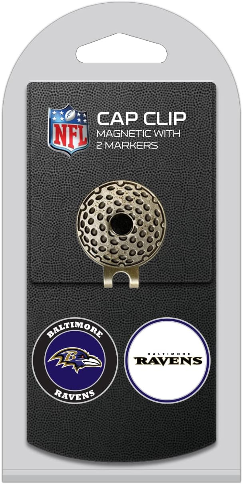Team Golf NFL Golf Cap Clip with 2 Removable Double-Sided Enamel Magnetic Ball Markers, Attaches Easily to Hats image number 5