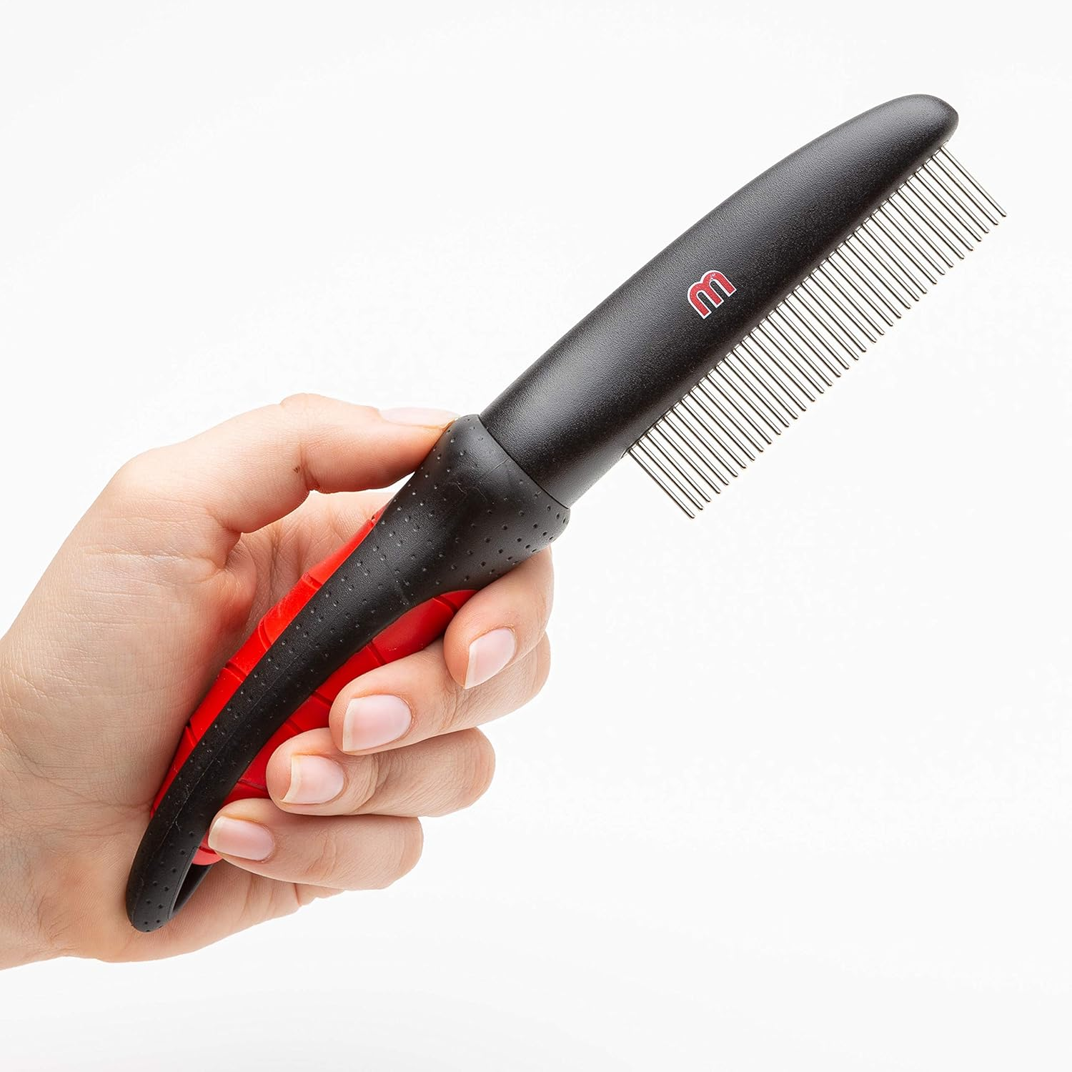 Mikki Dog, Cat Anti-Tangle Shedding Comb - Removes Knots, Matts and Tangles - for Fine Hair Coats image number 5