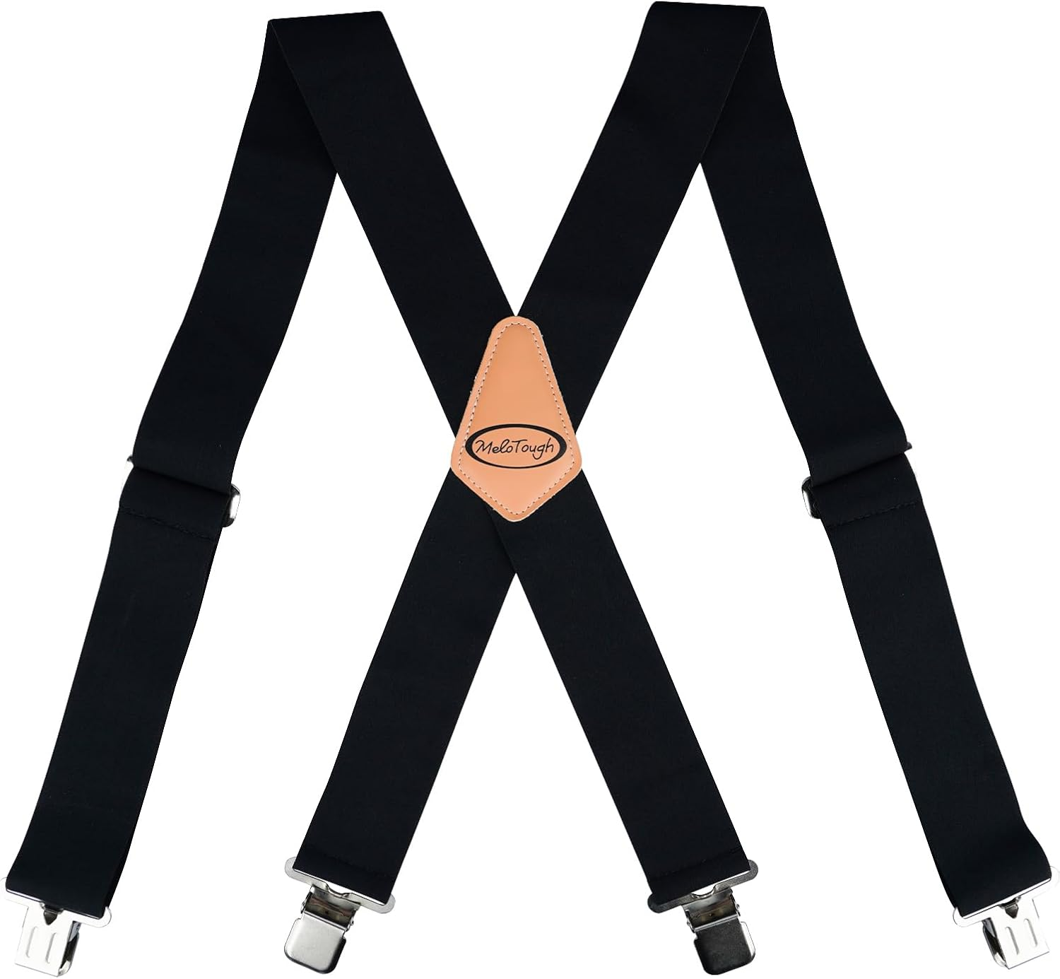 MELOTOUGH Men'S Suspenders W/Clip Heavy Duty Suspenders for Men Big and Tall Work Suspenders for Jeans