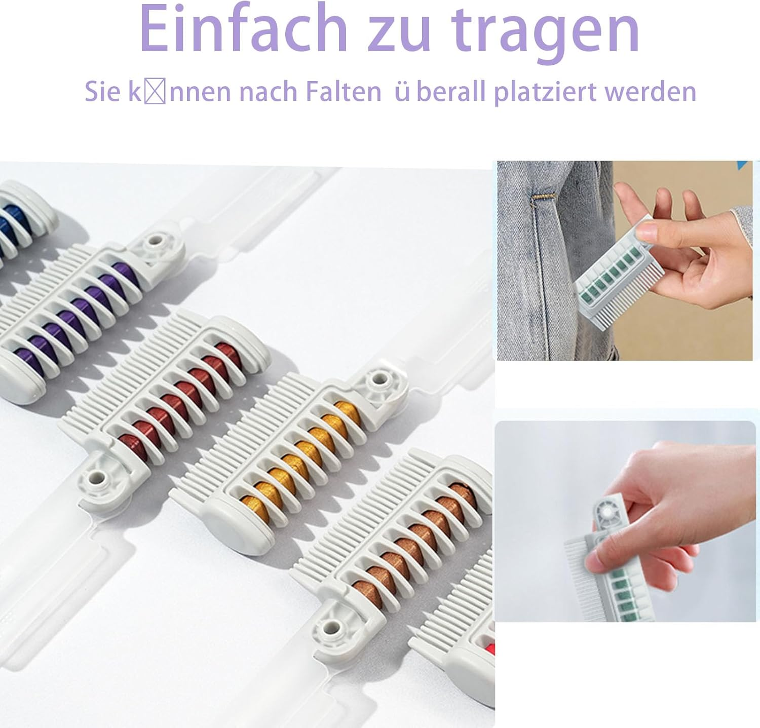 8 Colours Hair Chalk, Hair Chalk for Girls, Temporary Hair Colour, Dye for Children, Gifts for Girls, Age 6, 7, 8-12+, Colour Hairspray for Patrick'S Day, Children'S Day, Crazy Hair Day image number 6