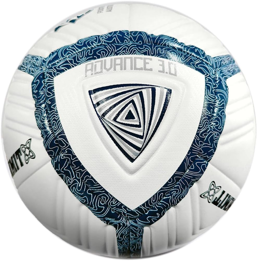 SUMMIT Advance 3.0 Senior League Ball - Pro-Level Football for Training and Match Use, Durable Grip and Long-Lasting Shape Retention - Size 5