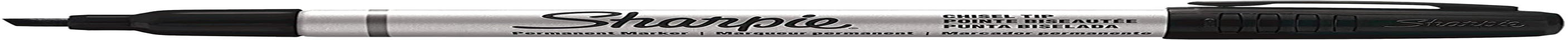 Sharpie Pro Metal Chisel Marker, Black - 1 Count (Pack Of 1), Chisel