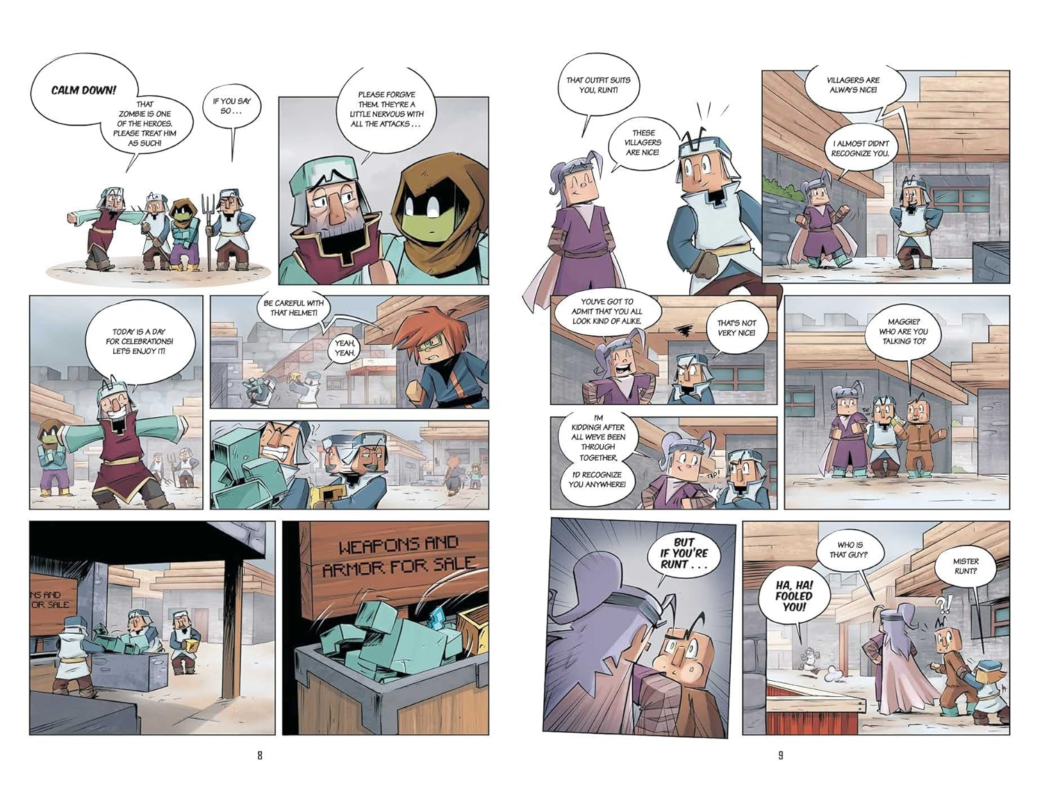 Diary of an 8-Bit Warrior Graphic Novel Emerald Box Set image number 2