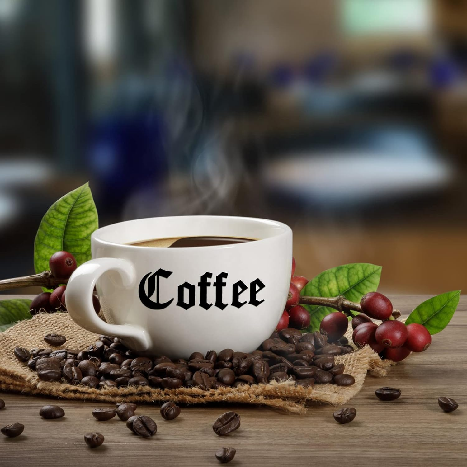 Teling Set of 8 Self Adhesive Vinyl Letter Number Mailbox Number Stickers Alphabet Stickers for Mailboxes Signs Windows Doors Cars Trucks Home Business Address Numbers(1 Inch,Black) image number 5