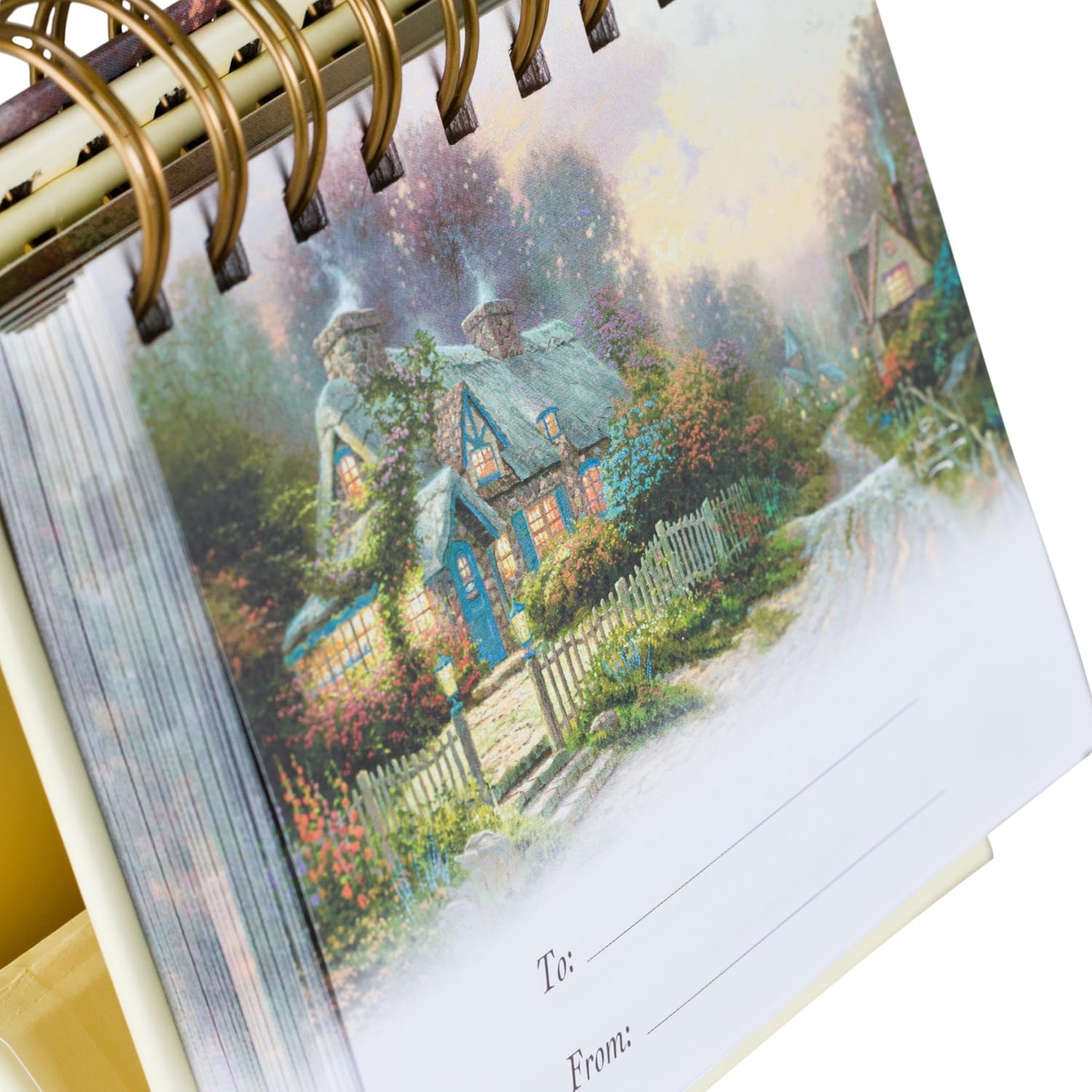 Dayspring Thomas Kinkade - Painter of Light Daybrightener Perpetual Calendar (23460) image number 4