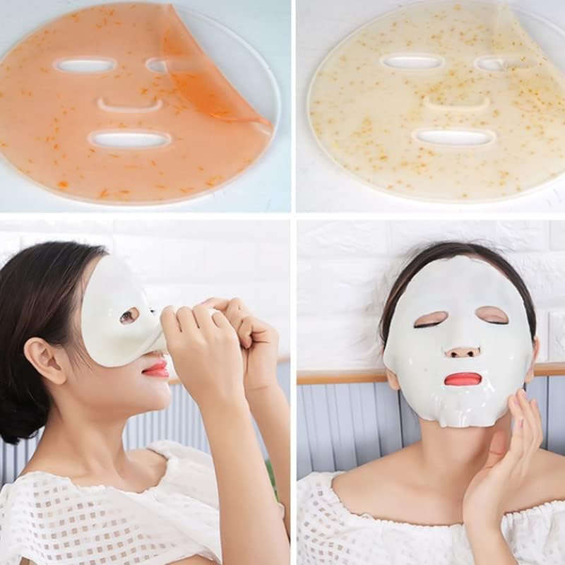 Natural Fruit Vegetable Automatic Face Mask Maker Machine DIY Tool (Pink) image number 6