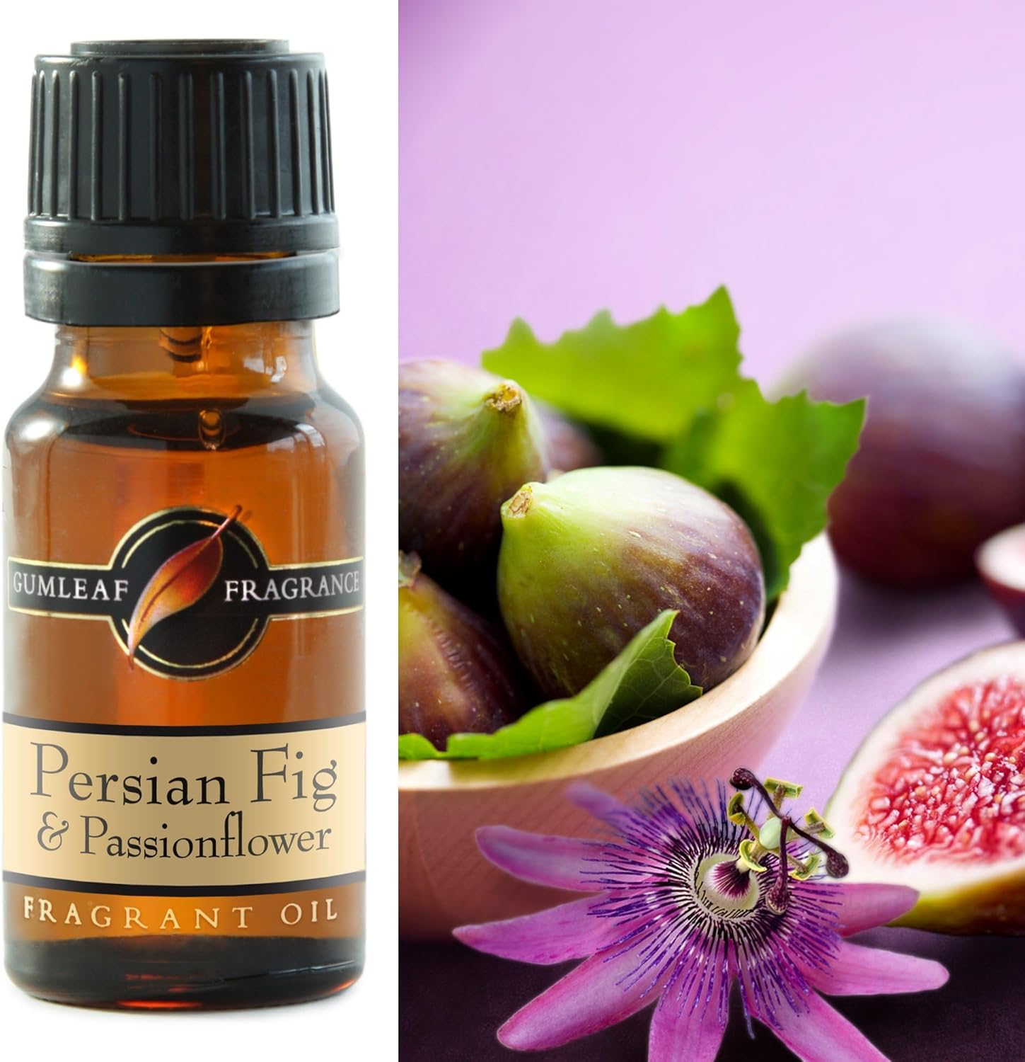 Gumleaf Fragrance Persian Fig & Passionflower Fragrant Oil - 10Ml, Cruelty Free & Vegan, Phthalate-Free Fragrance image number 2