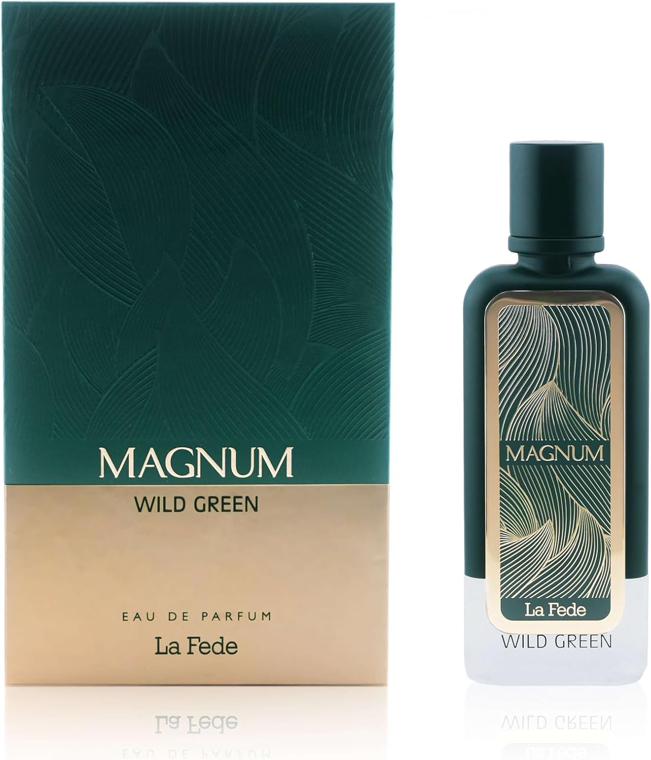 La Fede - Magnum Wild Green by Khadlaj for Men - 3.4 Oz EDP Spray image number 1