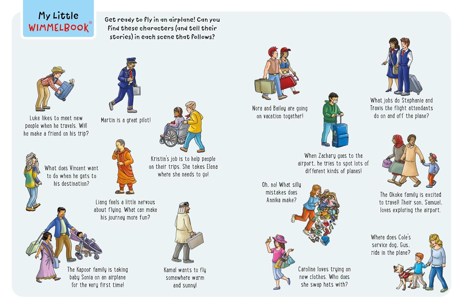 My Little Wimmelbook - at the Airport: a Look-And-Find Book: 0 image number 1