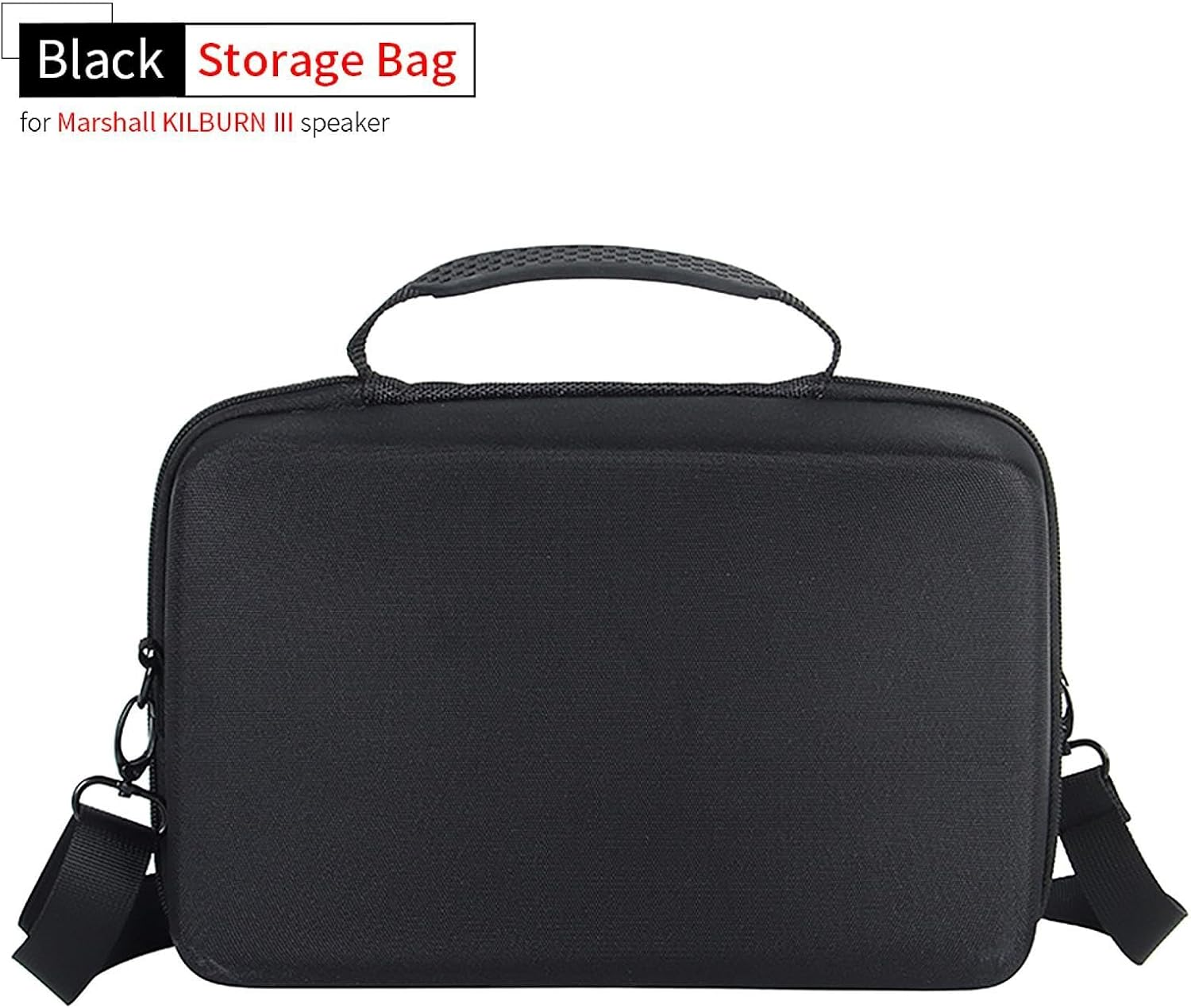 Predolo Speaker Protective Case EVA Audio Storage Box for Camping Walking Home image number 5