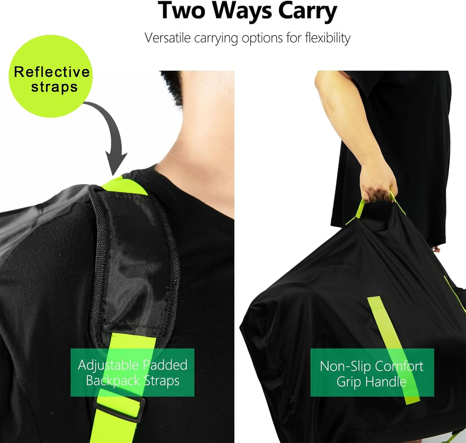 Car Seat Travel Bag，Stroller Bag for Airplane - Large Tear Resistant Gate Check Bag for Airplane，Fits Convertible Car Seats or Double Strollers，Durable Easy Carry Air Travel Water Resistant Protector image number 4