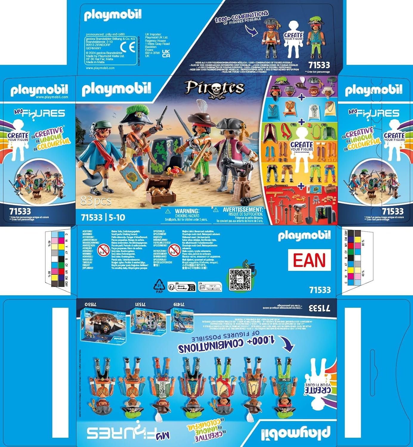 Playmobil My Figures: Pirates image number 2