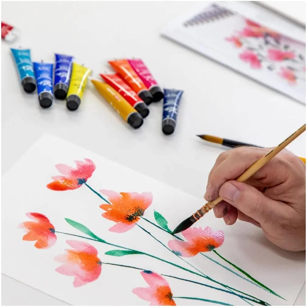 Mont Marte Watercolour Paint 24-Pieces Set, 12 Ml image number 1