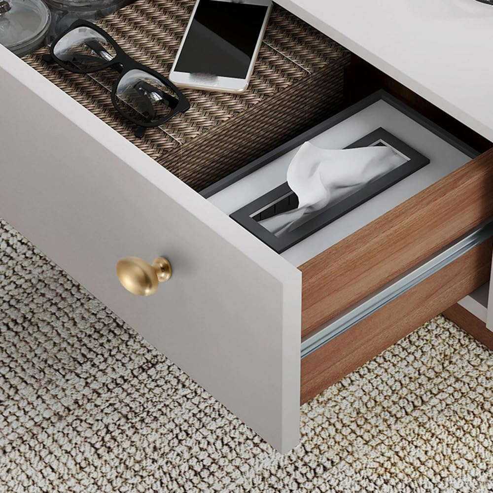 8 Pack Gold Cabinet Knobs 1.3" Brushed Gold Egg Drawer Knobs Zinc Alloy Single Hole Pulls for Dresser 33Mm Oval Cupboard Handles for Kitchen Wardrobe Cabinet Bathroom Hardware (8, Brushed Gold) - 4, Bright Silver image number 5