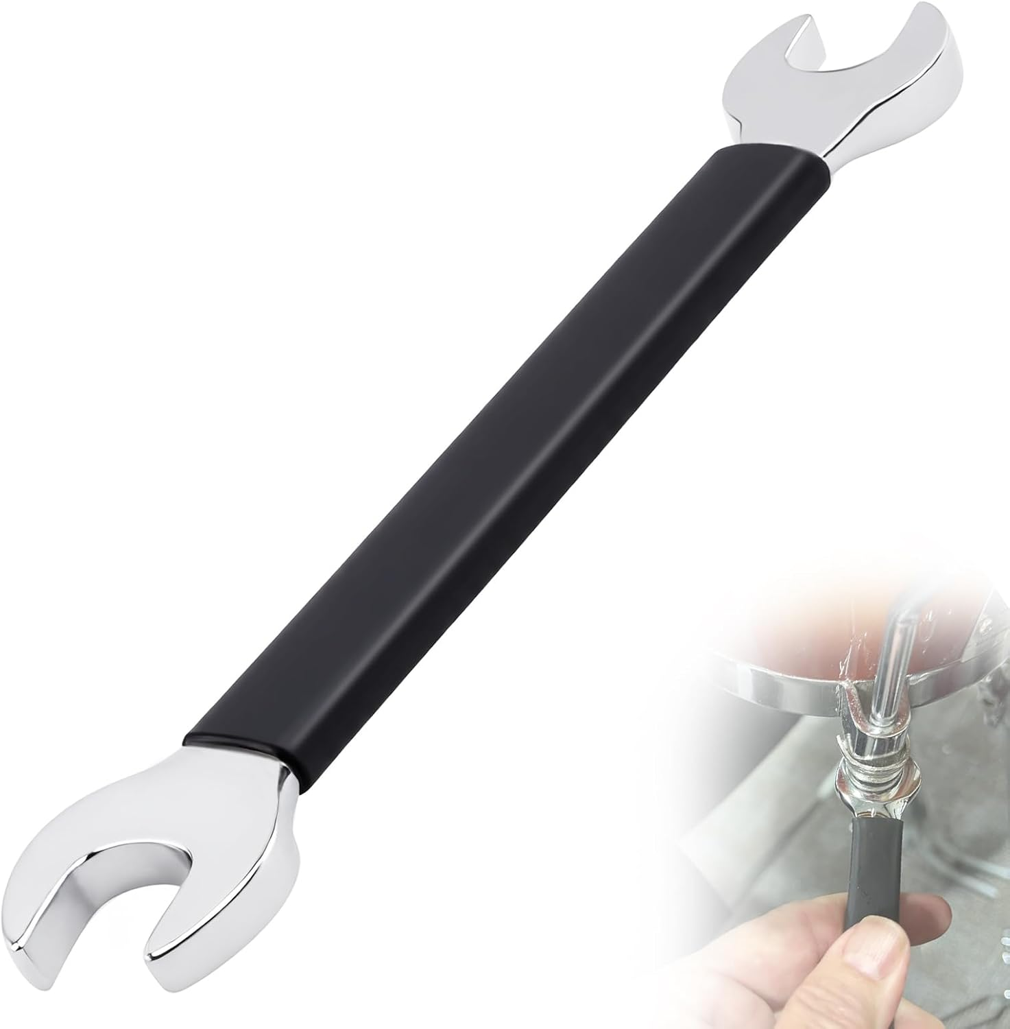 LP227A Latin Percussion Tuning Wrench, Suitable for LP Brand Congas, Bongos, Timbales and Other Latin Percussion Instruments, Double-Ended, Size 1/2 Inch and 9/16 Inch image number 6