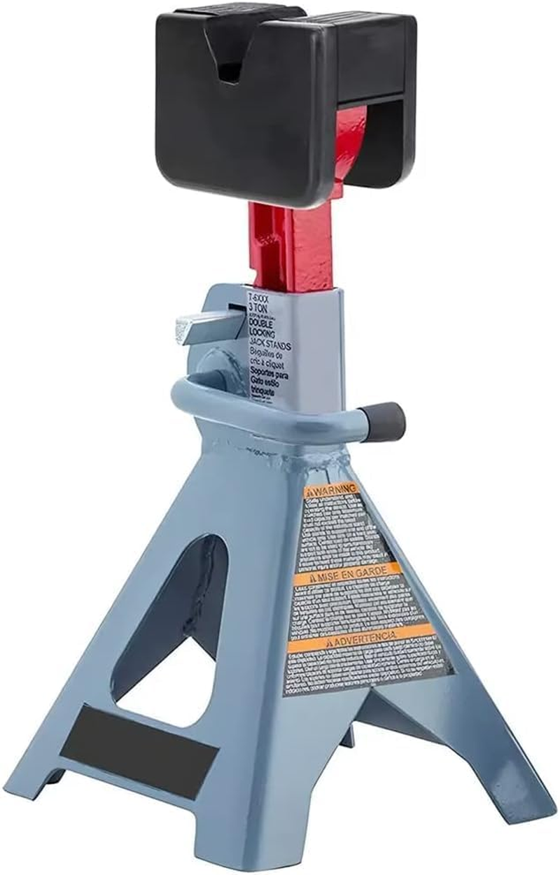 Jack Stand Pads, 4 Pcs 3 Ton Jack Pad Adapter, Universal Rubber Slotted Frame Rail Pinch Welds Protector Pad for Jack Stand Support Lift, Car Accessories for Sedan, SUV and More, Black image number 5