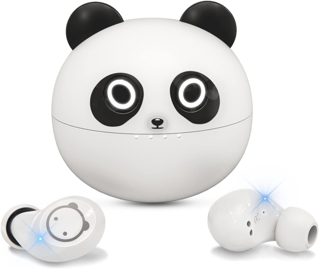 Personalise Bluetooth Headphones,Intelligent Touch,Noise Cancelling Wireless Earbuds,Bass Boost Stereo Sound,36H Playtime and IPX5 Waterproof,With 3(S M L)Ear Cups,Kids Wireless Earbuds for Small Ears