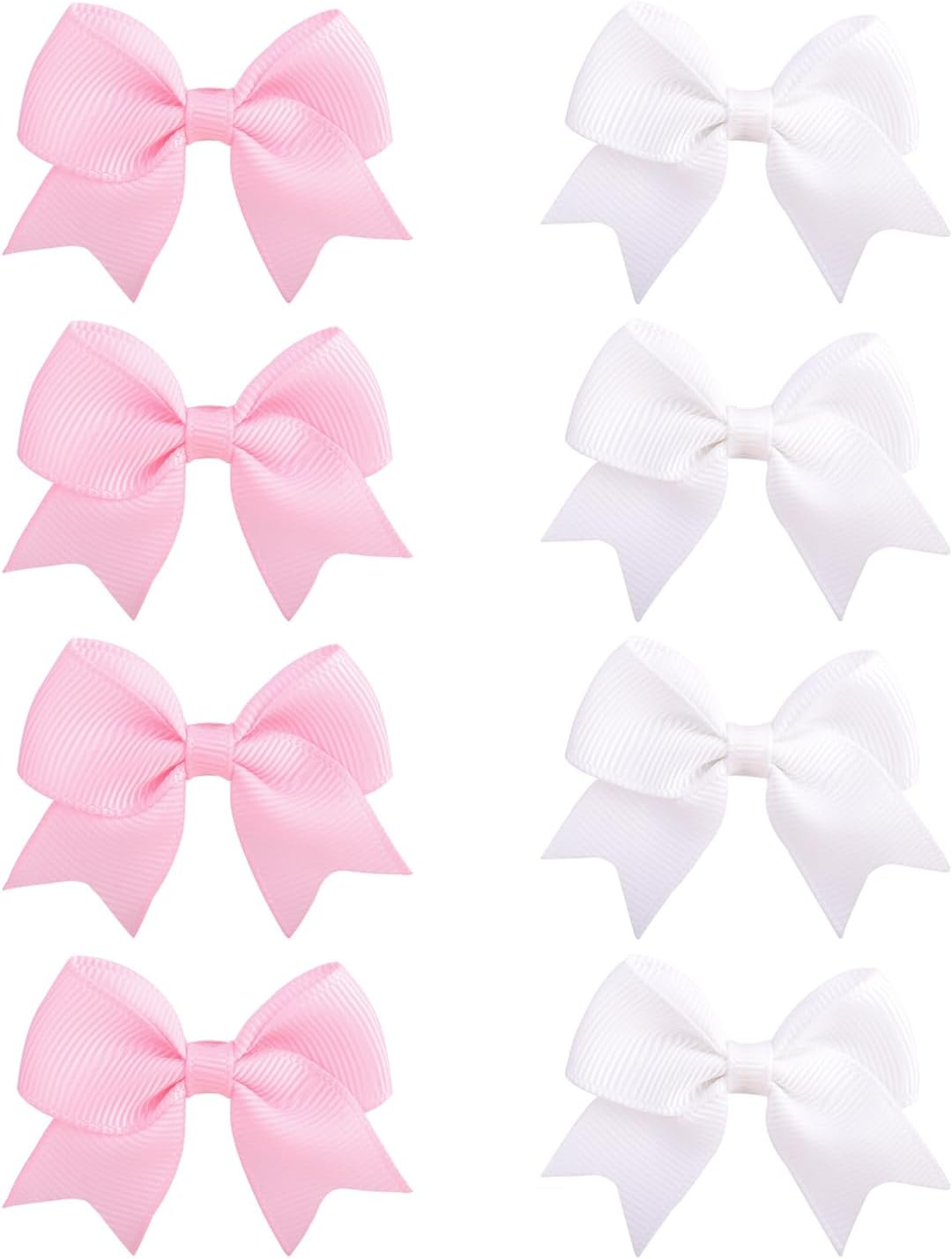 8 Pieces Bow Hair Pins, Cute Minimalist Hairpin, Girls Hairstyle Accessories, Hair Fixing Accessories image number 4