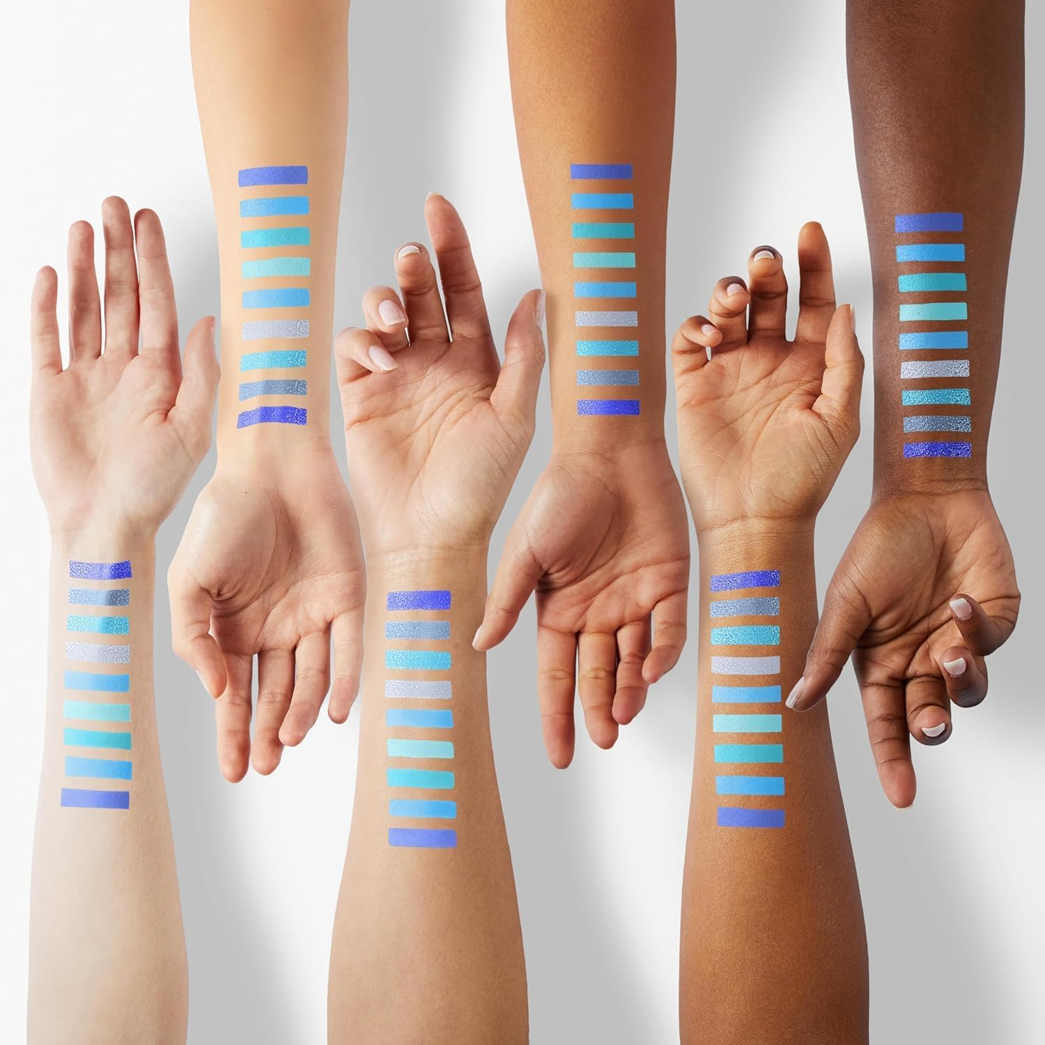 Docolor Eyeshadow Palette 9 Colors Green Eyeshadow Gemstone Shadow Palette Highly Pigmented Mattes Shimmers Naked Smokey Glitter Cream Colorful Powderlong Lasting Waterproof Makeup Palette - Multicolor image number 6