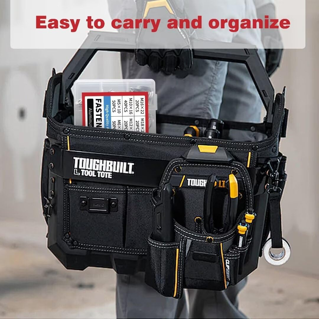 510Pcs Aluminium Sump Plug Washer Kit - Assorted Crush Washers with Key Sizes M12/M14/M16/M20 + Full Range M5-M24, Metric Oil Drain Plug Gasket Set for Automotive Maintenance image number 4