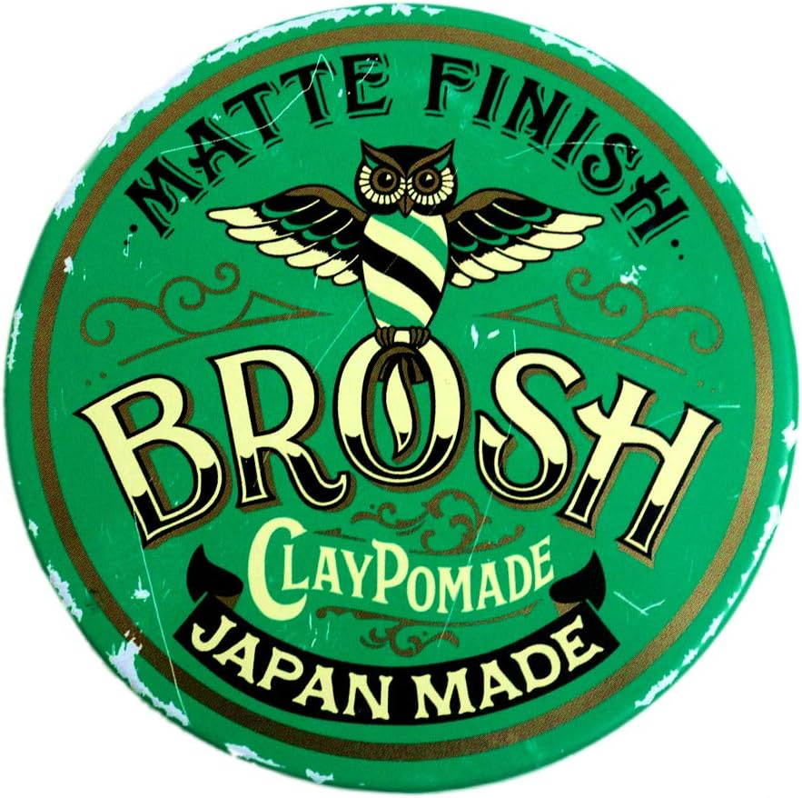 BROSH CLAY POMADE Hair Wax, 4.2 Oz (120 G) image number 6