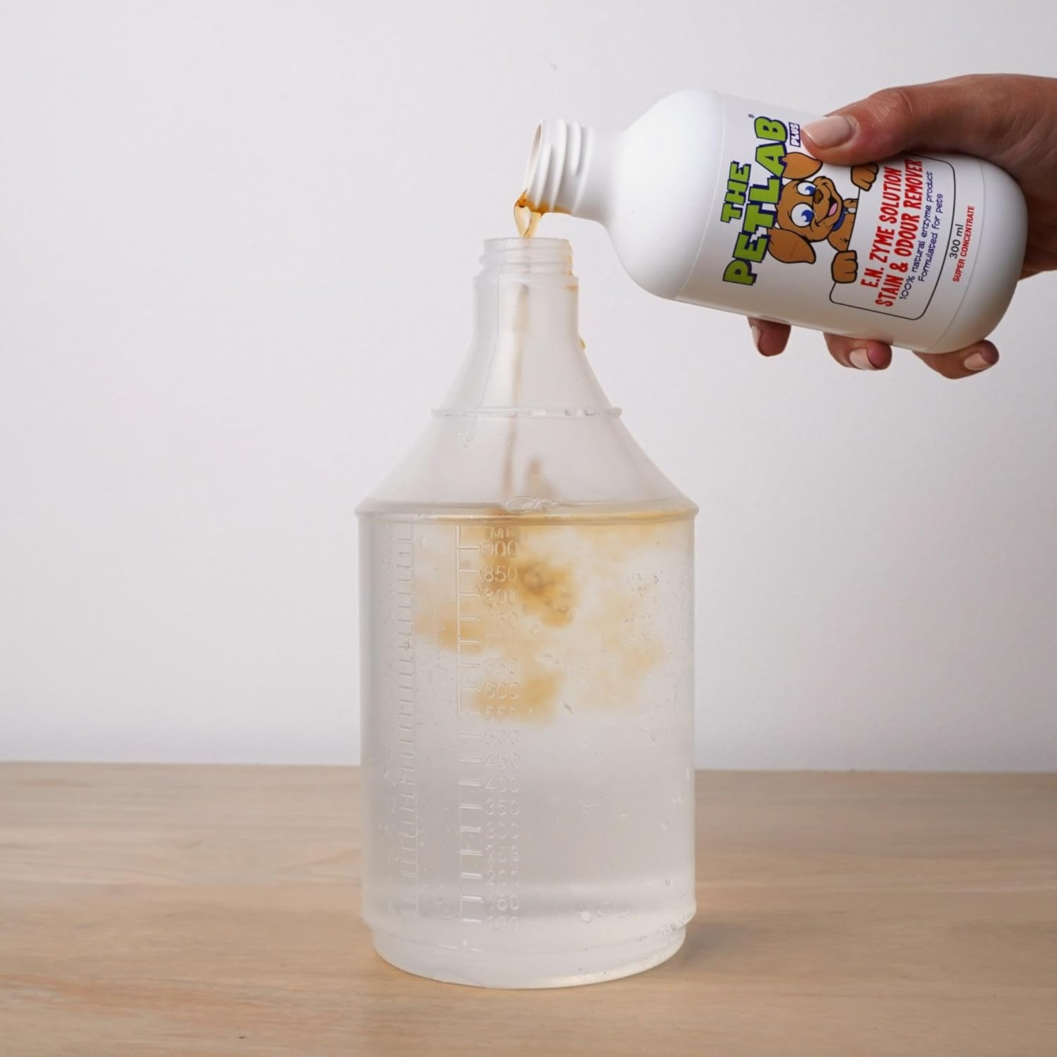 Petlab PLUS&trade; 300Ml Urine Stain & Odour Remover Super Concentrate (Makes 6L)