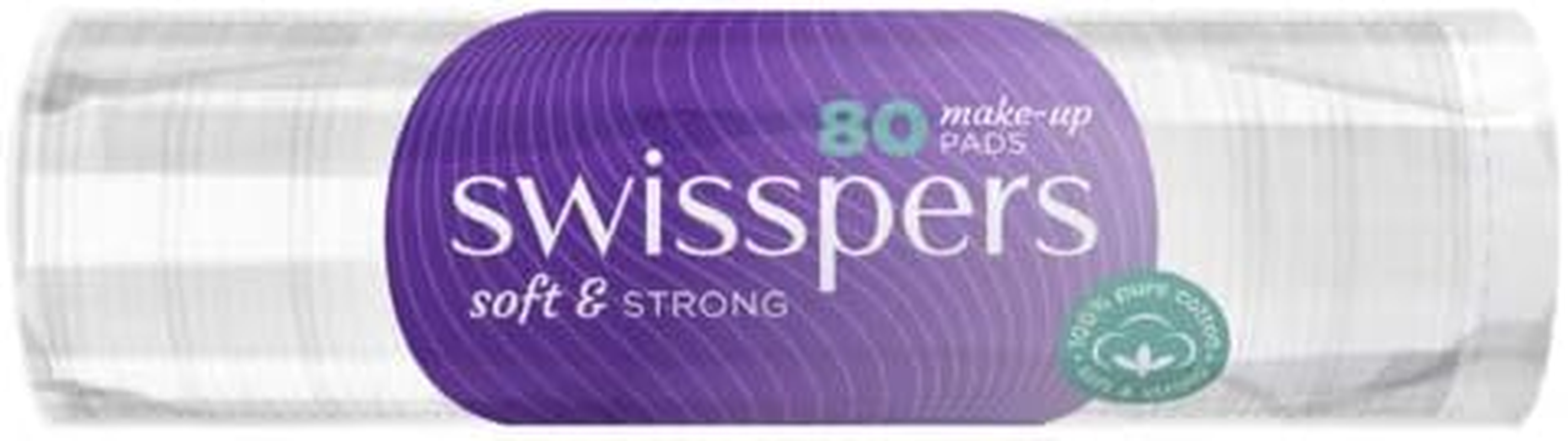 3 PACK of Swisspers Make up Pads 80