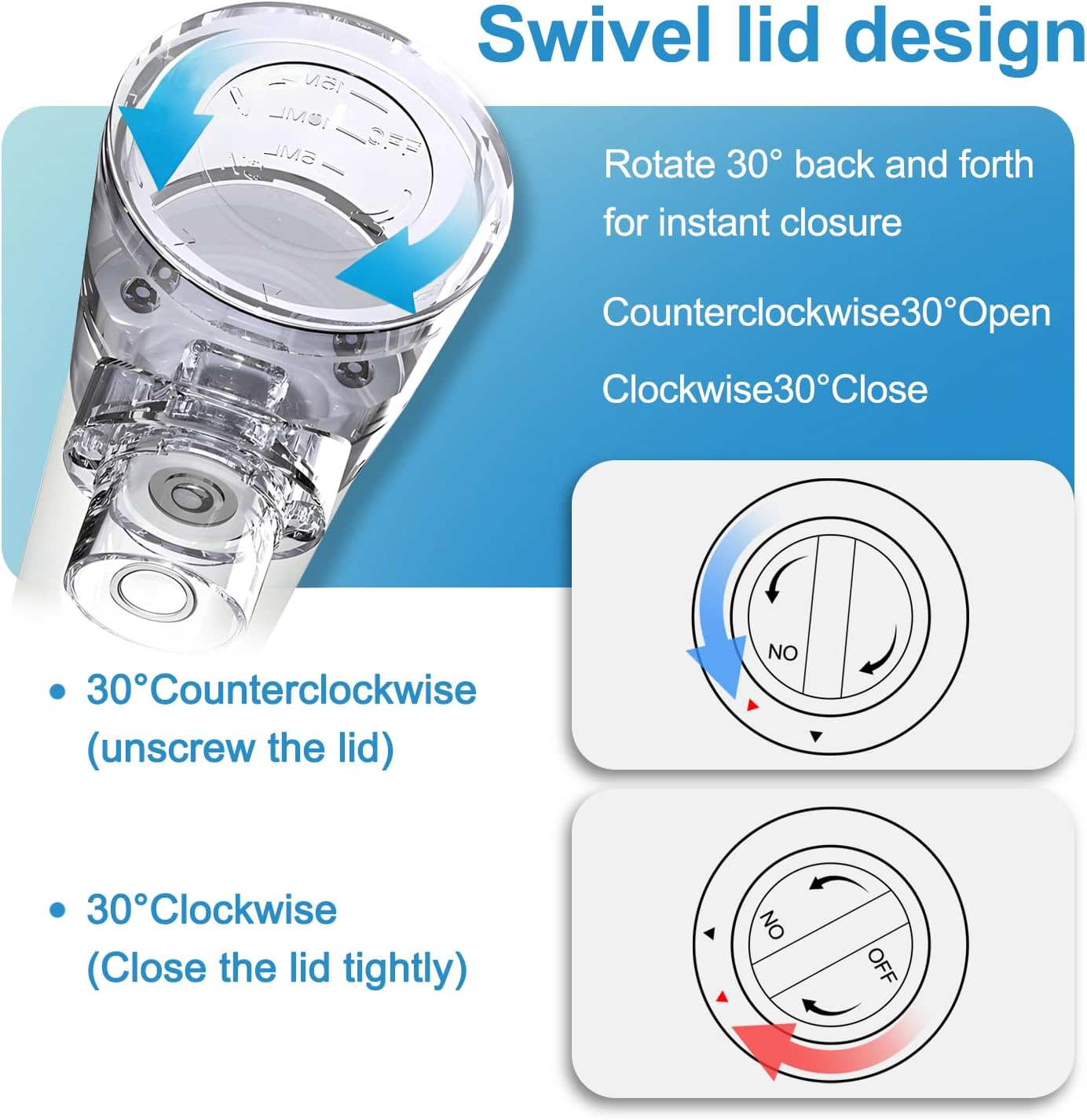 Nebulizer with Aerosol Mask, Portable Nebulizer for Travel and Home Use Handheld Inhaler Nebulizer Machine image number 2