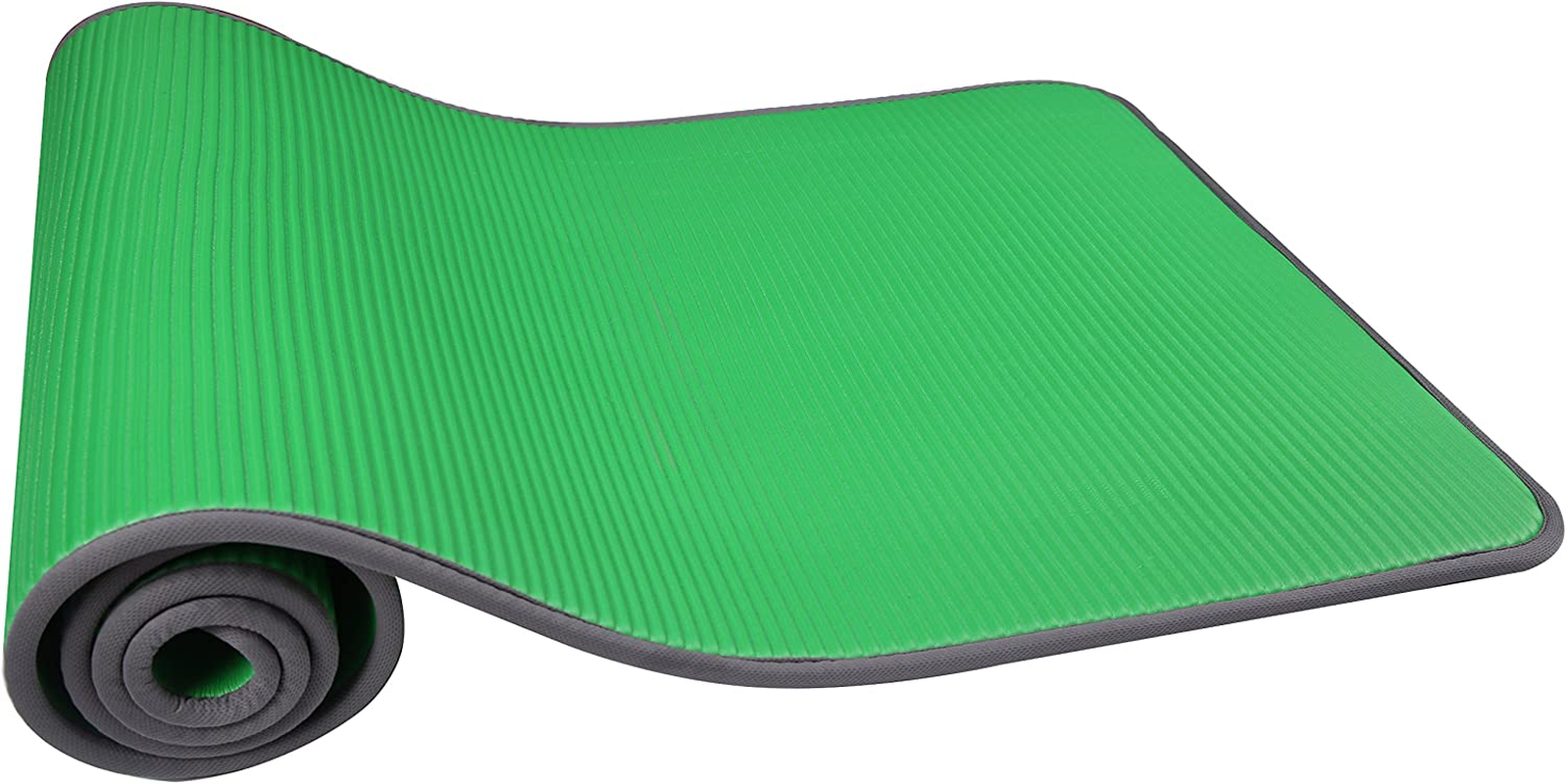 Signature Fitness All-Purpose 2/5-Inch (10Mm) Extra Thick High Density Anti-Slip Exercise Pilates Yoga Mat with Carrying Strap, Multiple Colors - Blue image number 6