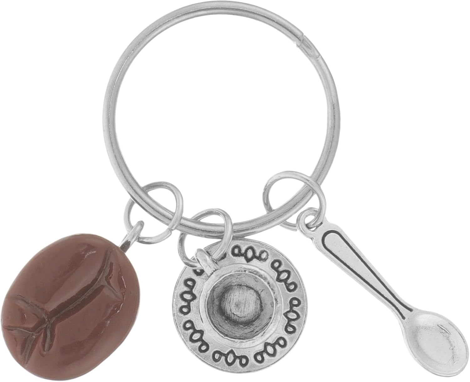 Holibanna Coffee Keyring Keychain Pendant for Car Keys Bag Hanging Decoration for Creative Keyring Accessory