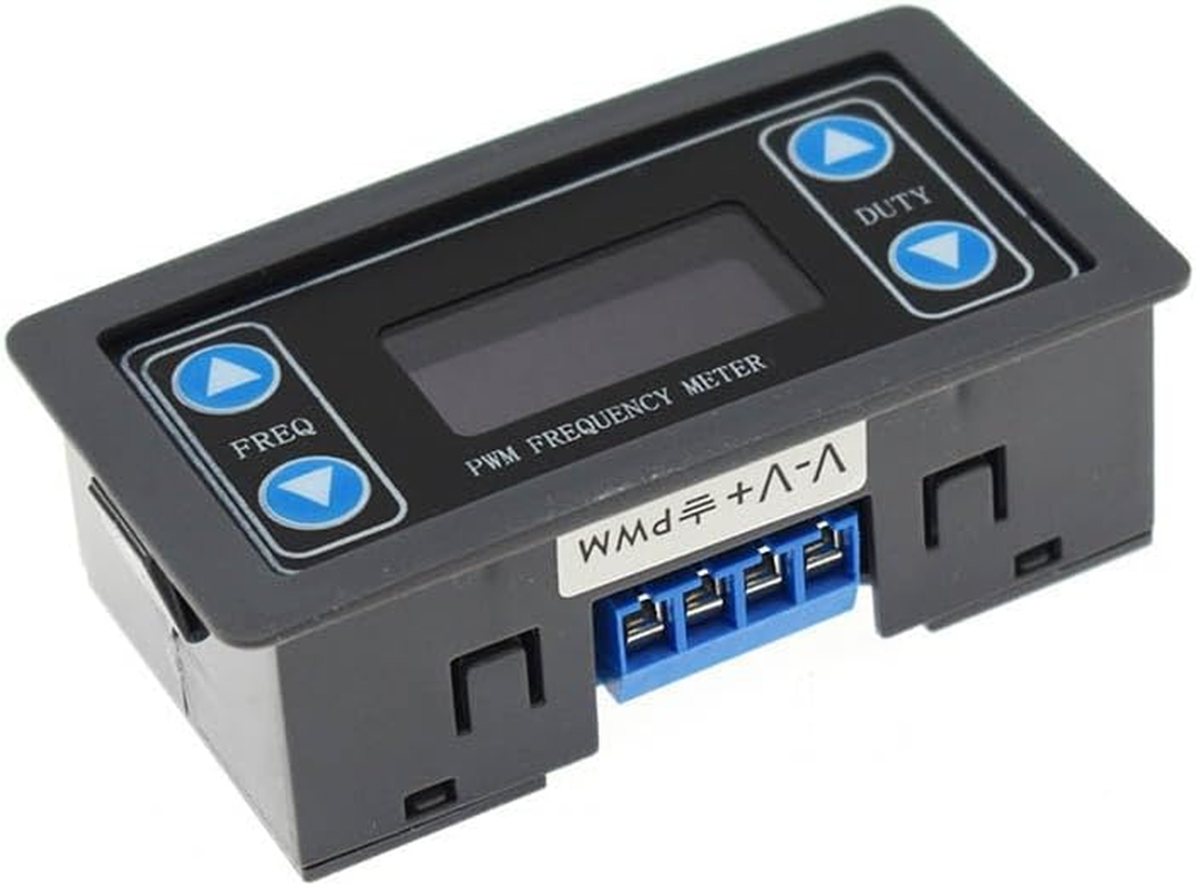 2Pcs XY-PWM Square Wave Signal Generator DC 3.3-30V Function Generator 5-30Ma LCD Display Module PWM Pulse Frequency Duty Cycle Rectangular Wave image number 2