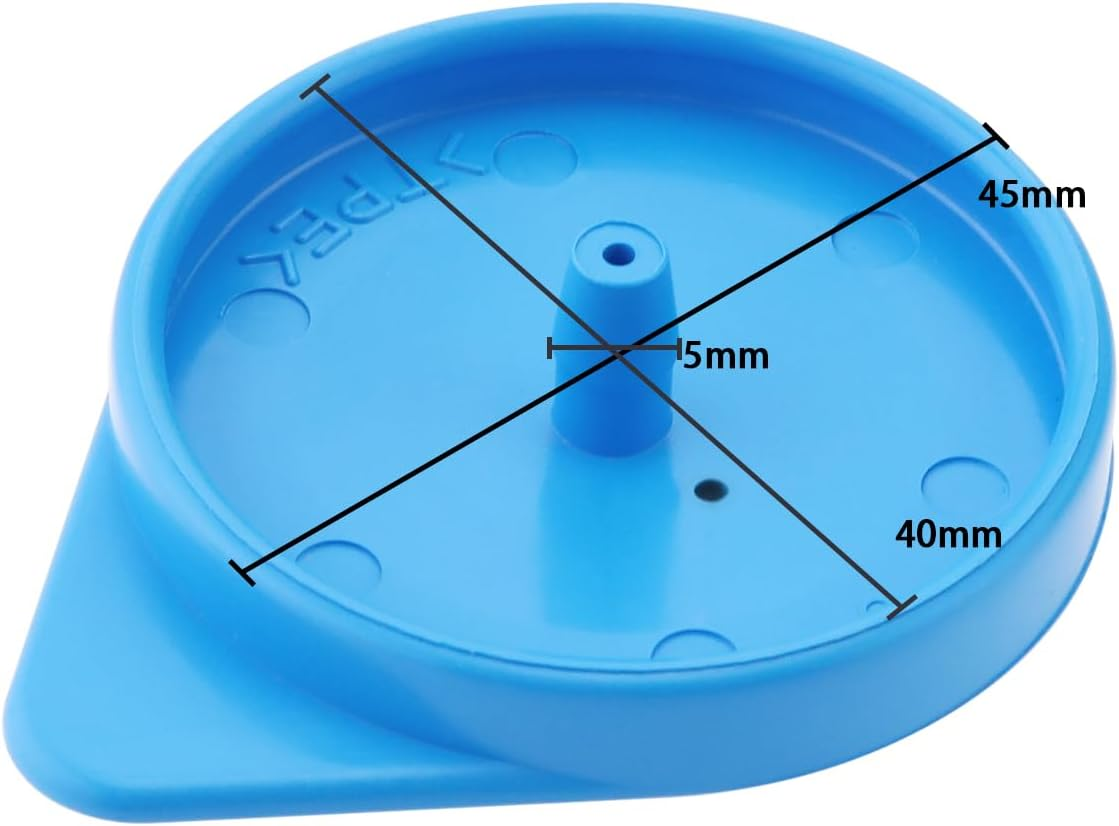 LT Easiyl 2Pcs Wiper Wash Reservoir Cap Windscreen Washer Bottle Cap 28913AX600 Compatible with Nissan Micra Note K12 E11 Car Windshield Reservoir Plastic Cover image number 4