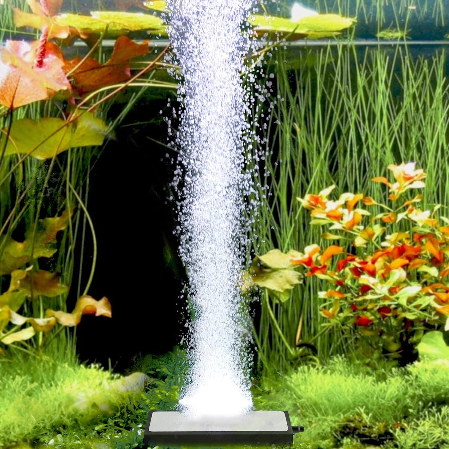 Bestonzon Nano Bubble Air Stone for Aquarium Fish Tank High-Temperature Sintered Aeration Uniform Fine Bubbles Oxygen Diffuser for Hydroponics and Aquatic Oxygenation image number 4