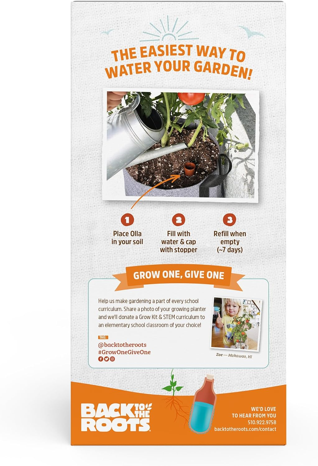 Back to the Roots - Olla Irrigation Pot image number 3