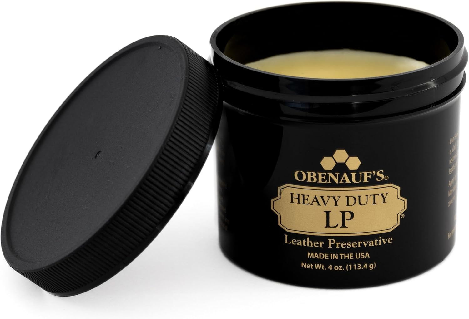 Obenauf'S Heavy Duty LP Leather Conditioner Natural Oil Beeswax Formula (8Oz) image number 5
