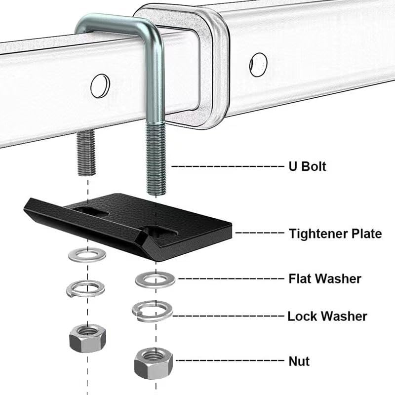 Tootoo Stabilizer Tow Bar Hitch Tongue anti Rattle Bracket Tightener Caravan Trailer Oz image number 6