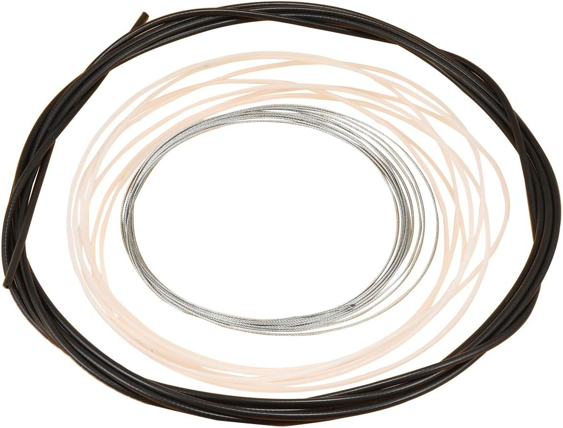 Sthus 5 Metres Motorcycle DIY Throttle Cable Kit Nipples Ferrules for Pit Dirt Bike