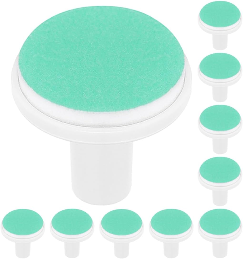 Cabilock Baby Nail Buffer Pads 10Pcs Replacement Soft Sanding Discs for Electric Nail Trimmers