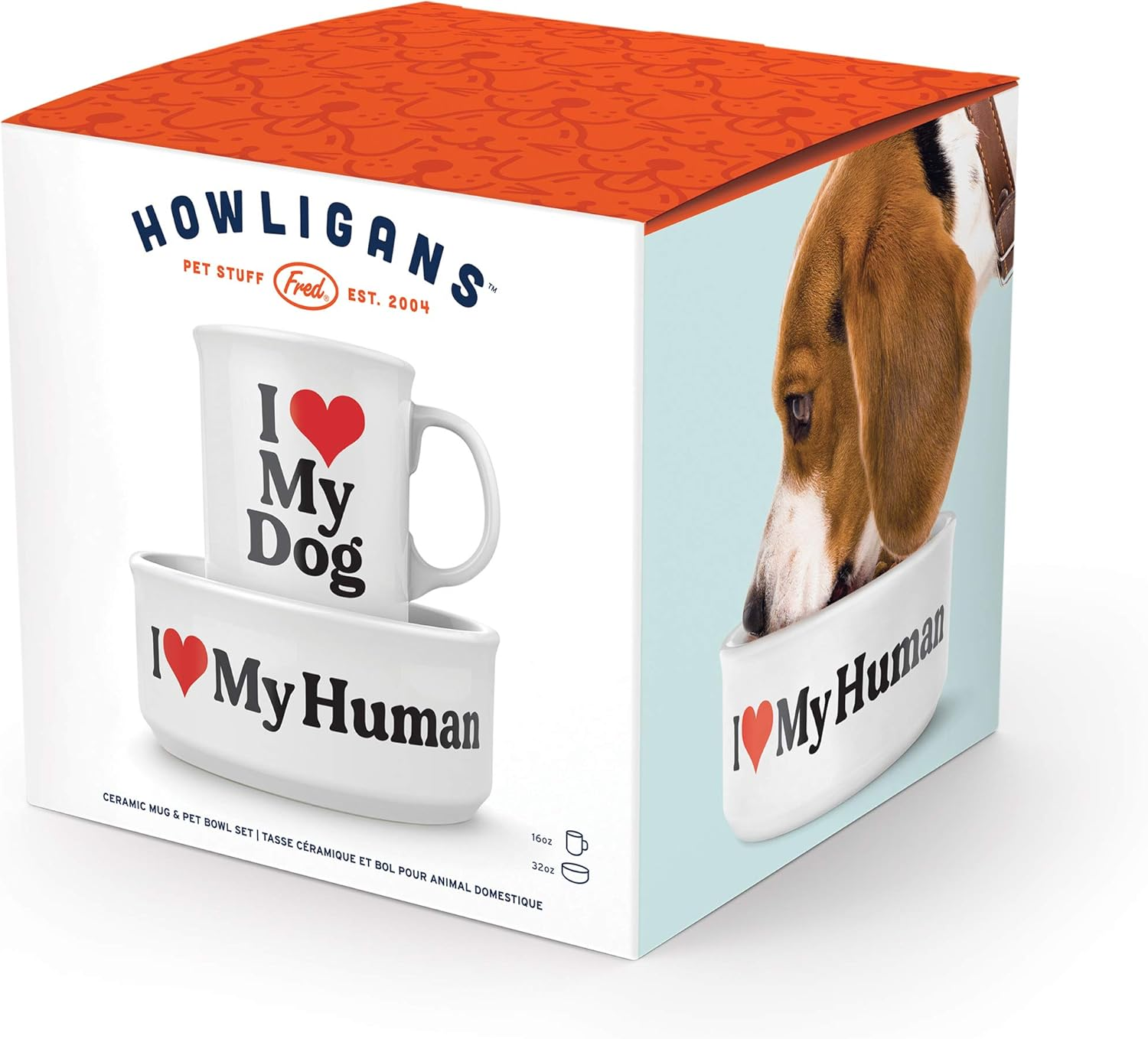 Howligans - Mug + Dog Bowl - Love Dog image number 3