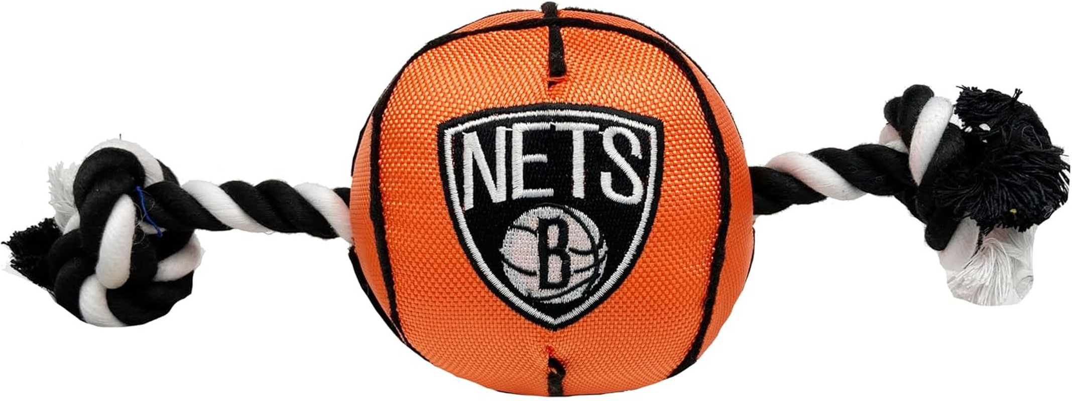 Pets First NBA Atlanta Hawks Mascot Toy for Dogs & Cats. Cute & Entertaining Face with Heavy-Duty Ropes. 7" Chewy Cartoon Toy with Inner Squeaker