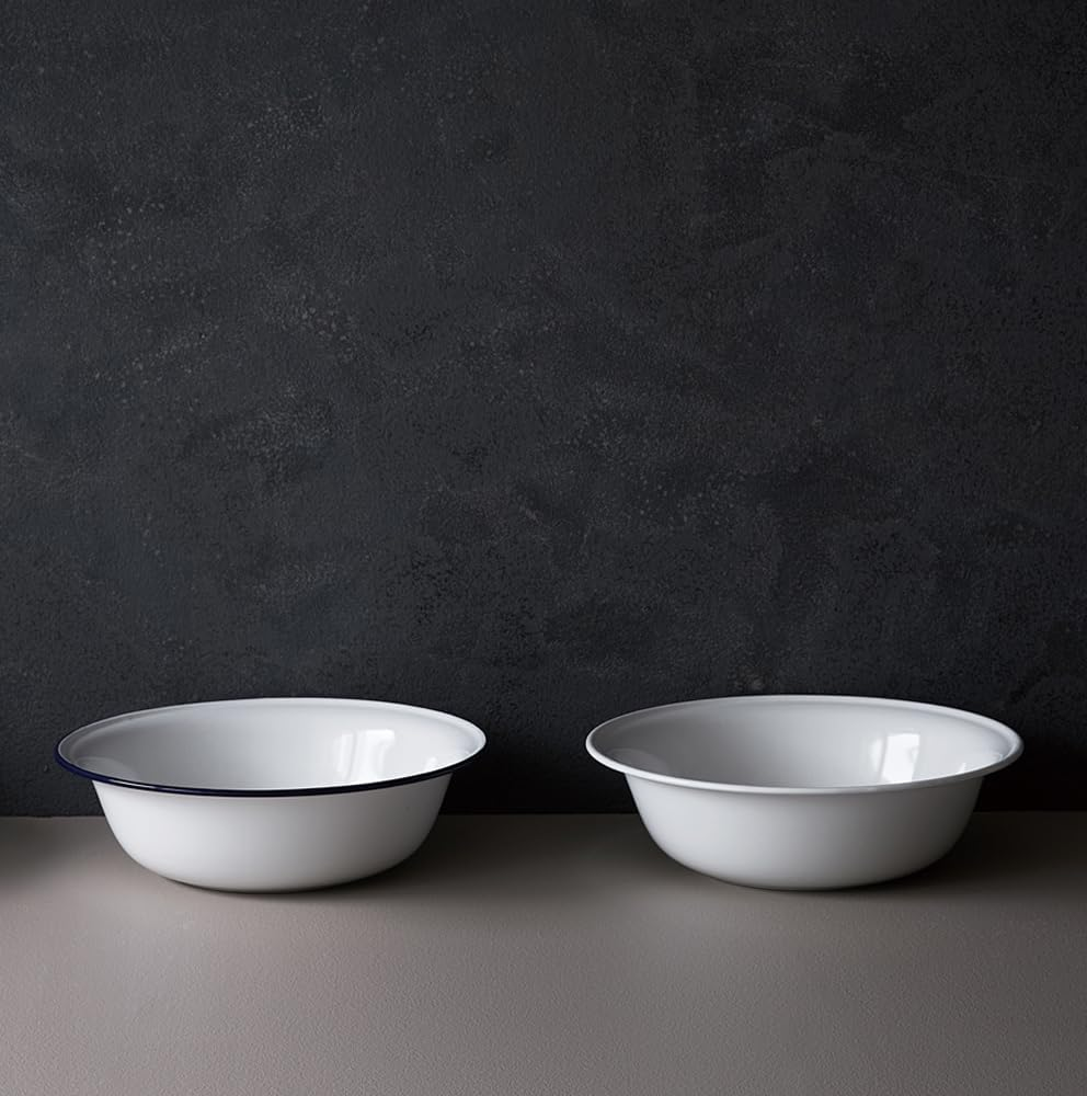 Nodahoro Washbasin Enameled 1.6 Gal (4 L) Hot Water Heater, Foot Bath, Made in Japan, White image number 4