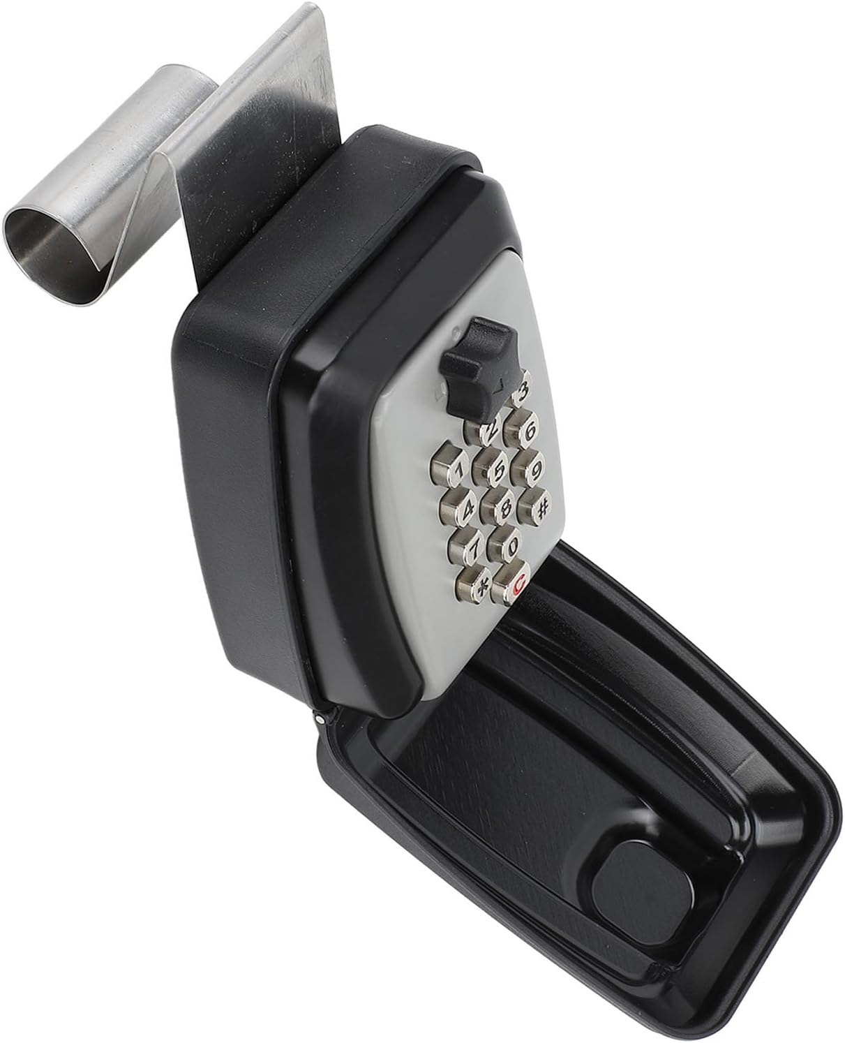 DAUZ Car Window Key Safe Box, Heavy Duty 12 Digit Combination Highly Secure Waterproof Keypad Key Lock Box for Turo, Dauzwdfhaxeos6 image number 4