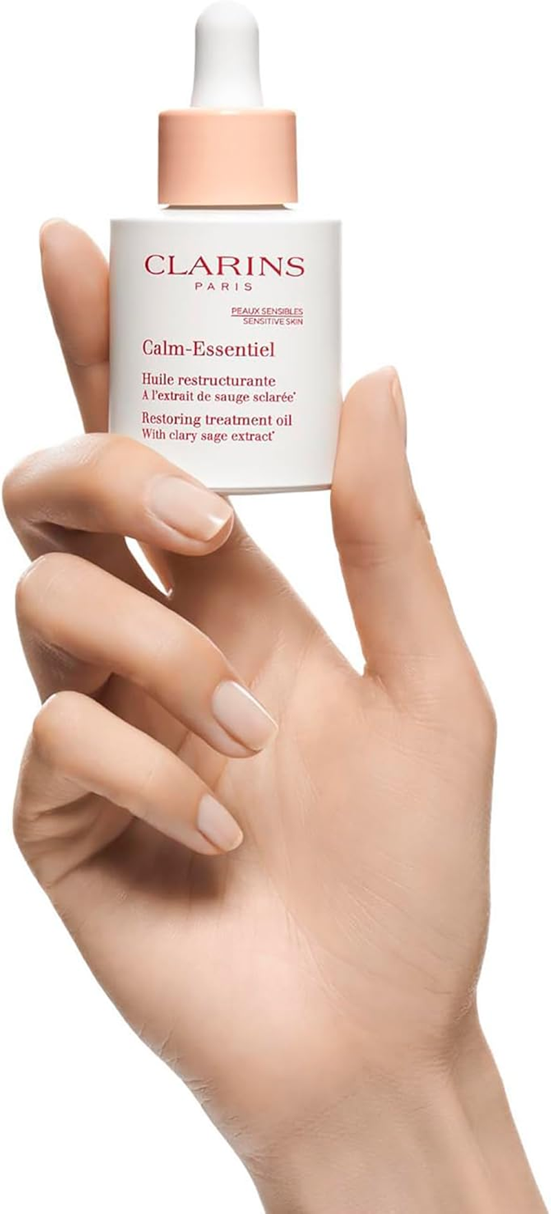 Calm Essentiel Restoring Treatment by Clarins for Women - 1 Oz Oil image number 3